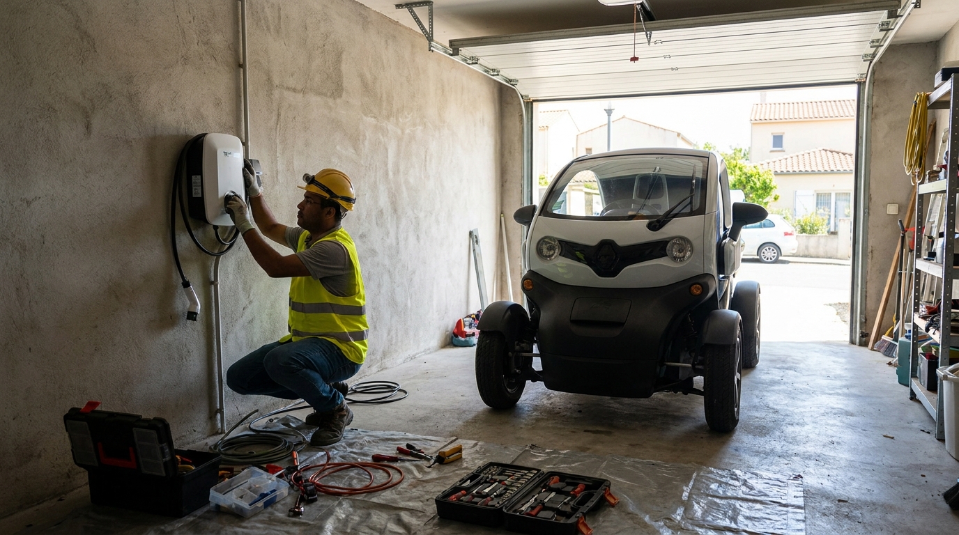 Instalacao de carregador de carro eletrico profissional em Campina Grande‑PB