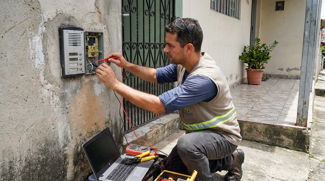 Reparo de interfone em Campina Grande‑PB